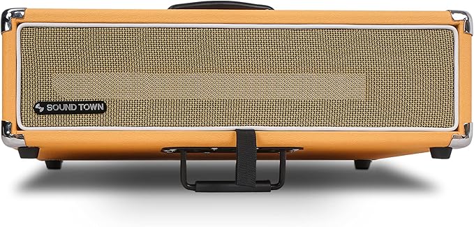 Sound Town Vintage 2U Amp Rack Case, 12.5" Depth