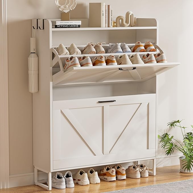 EOYUTLLY Shoe Cabinet for Entryway