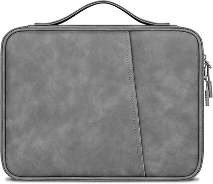 Lacdo Tablet Sleeve Bag for 11 inch iPad A16 / 11 Inch iPad Pro M5 M4 / 11 inch iPad Air M3 M2 / 10.9" iPad Air / 10.2" iPad, 11 inchs Samsung Galaxy Tab A9+ Bag, Fit Magic Keyboard, Dark Gray