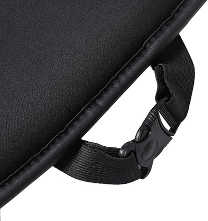 Ejoyous Car Seat Cushion with Back Support Pillow, Memory Foam Driving Seat Cushion and Lumbar Pillow for SUV Trucks Office Chair (Black)