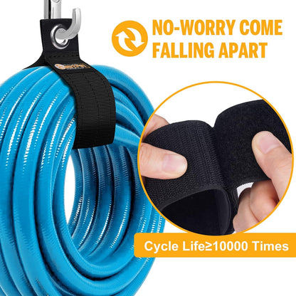 Gifts for Men Storage Straps - Tools Extension Cord Holder Organizer Gadgets Cable Wrap Keeper for Hoses Rope Workshop Garage Wall Cable Straps Christmas Stocking Stuffers for Dad