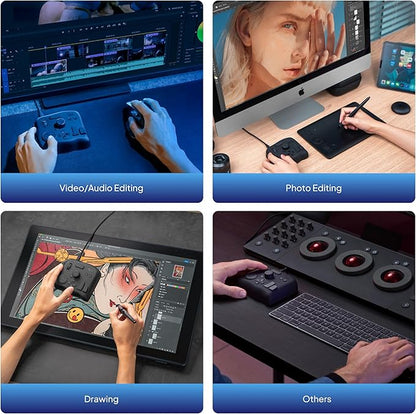 TourBox NEO - Customizable Editing Controller, Video Photo Color Grading Speed