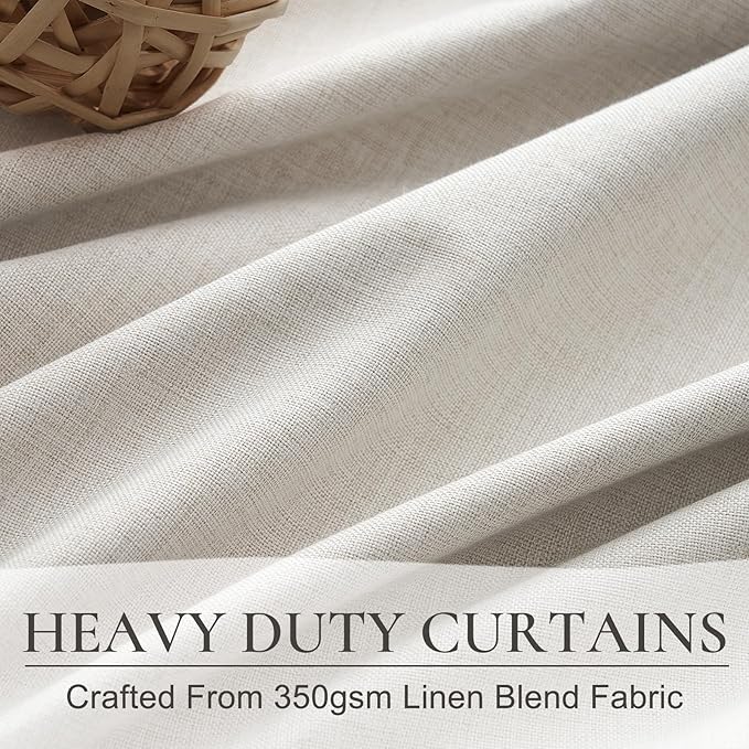 Birch Total Blackout Curtains 98 Inches Long
