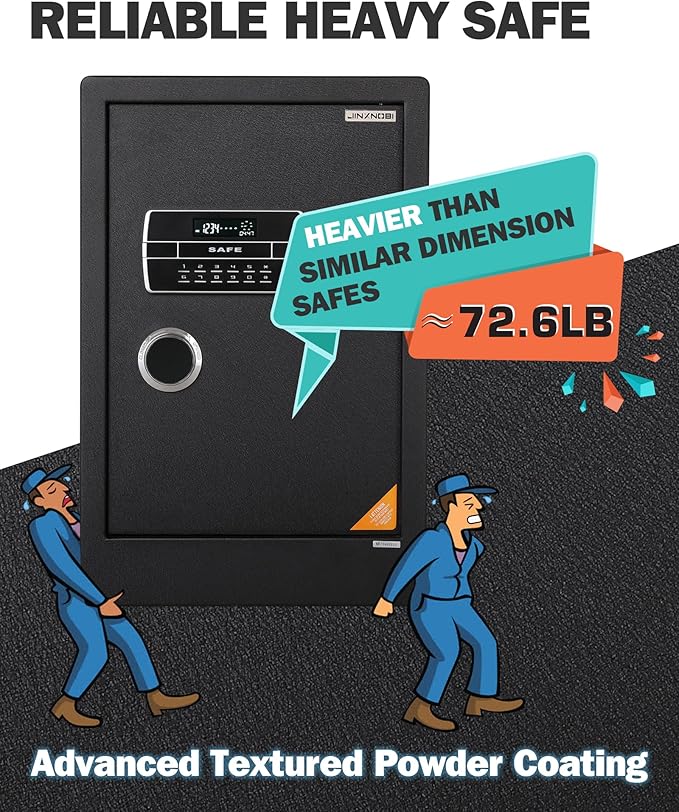 Large Safe Box, 4.2 Cubic Feet Home Safes