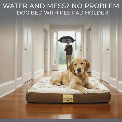 Medium Dog Bed Orthopedic | Cama para Perros | Crate Dog Bed Washable | pet beds for Medium Dogs | Puppy beds | Camas para Perros | Pet BeDs for Small Dogs