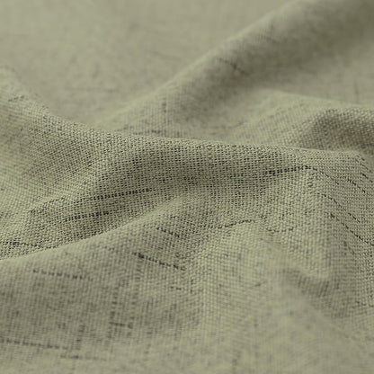 KOUFALL 52x72 Inches Long Sage Green Back Tab Linen Blackout Curtains