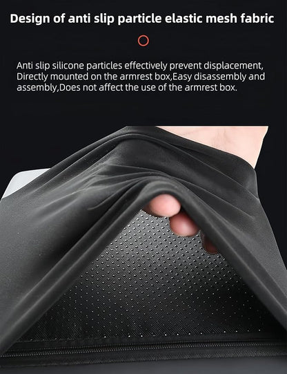 Car Leather Waterproof Center Console Seat Arm Rest Cover Auto Memory Foam Cotton Height Armrest Box Pad, 6 Colors, 2 Sizes (Red, 12.6"x6.3"x2")