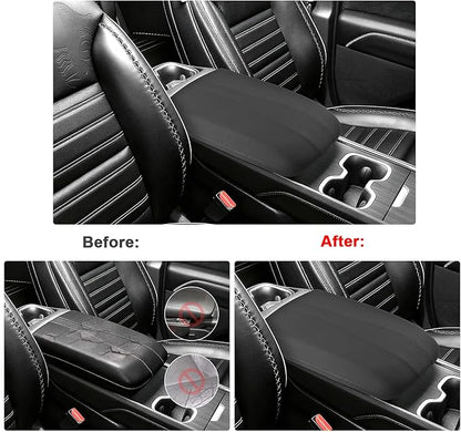 SXCY for 2025 2026 Chevy Traverse Armrest Cover for 2024 2025 2026 Chevy Traverse/GMC Acadia Accessories 2025 2026 Traverse/Acadia Center Console Cover Silicone Full Cover(w/Privacy Storage)