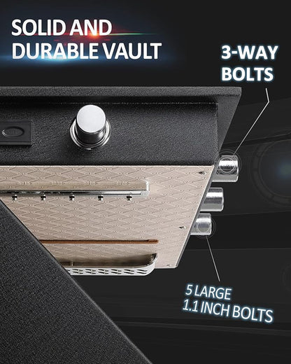 Large Safe Box, 4.2 Cubic Feet Home Safes