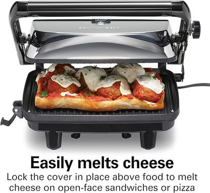 Hamilton Beach Panini Press Sandwich Maker & Electric Indoor Grill