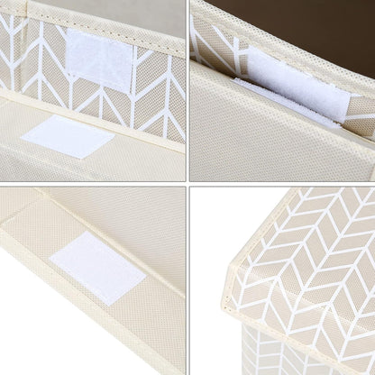 Mayniu Kids Toy Storage Box Chest with Lid, Sturdy Toy Bin Organizer for Kids, Girls, Boys, Living Room, Nursery, Bedroom, Playroom 25"x13" x16" (Beige)