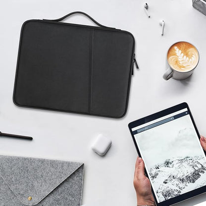 Lacdo Tablet Sleeve Bag for 11 inch iPad A16 / 11 Inch iPad Pro M5 M4 / 11 inch iPad Air M3 M2 / 10.9" iPad / 10.2" iPad /10.9" ipad Air, 11 inchs Samsung Galaxy Tab A9+ Bag, Fit Magic Keyboard, Black
