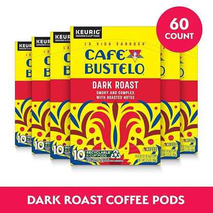 Café Bustelo Dark Roast Coffee, 10 Ct. K-Cup pods