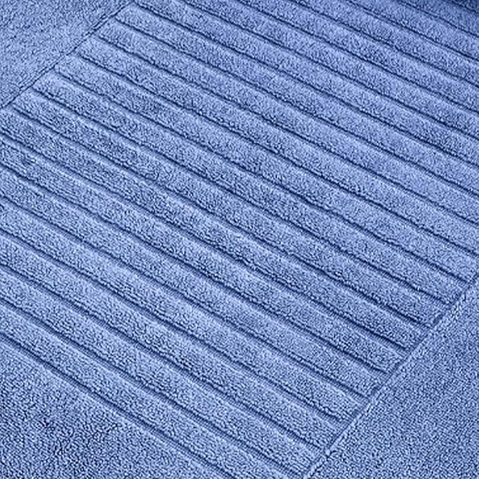 Classic Turkish Towels CTT - 2 Piece Bathroom Rugs Set, 100% Cotton Bath Mats, Comfy & Highly Absorbent Bathroom Floor Mats, Machine Washable | 20"x32" (Royal Blue)