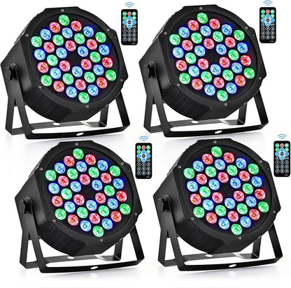 CO-Z 36 LED Stage Lights, RGB Par Lights