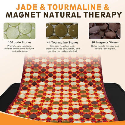 UTK Far Infrared Heating Pad, 5X Pain Relief