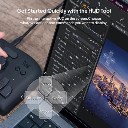 TourBox NEO - Customizable Editing Controller, Video Photo Color Grading Speed