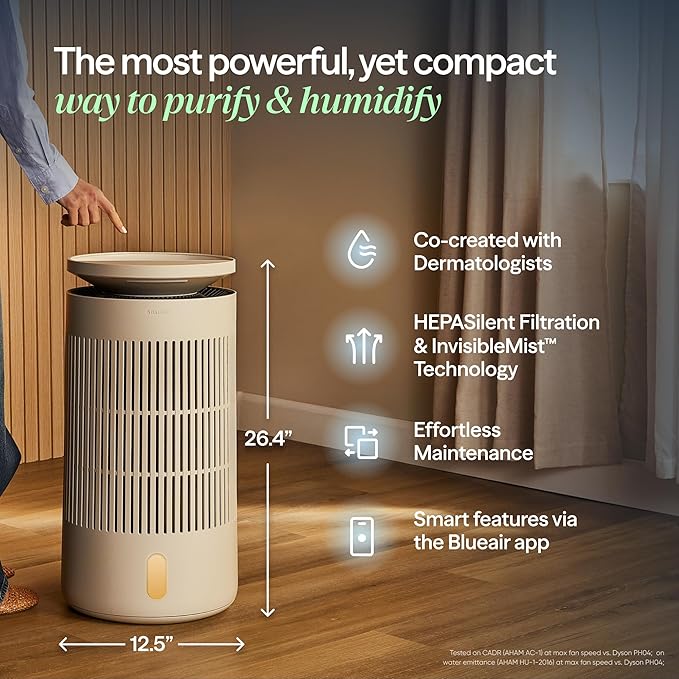 Blueair 2-in-1 Pro Air Purifier & Humidifier