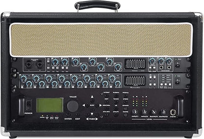 Sound Town Vintage 6U Amp Rack Case, 12.5" Depth