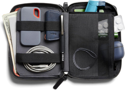 Bellroy Wonder Kit (tech and Travel Pouch with Internal Organization for Cables, Chargers, notebooks Medical Kits and More) - Raven