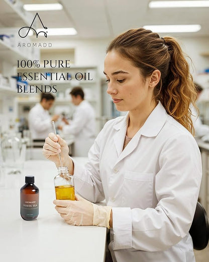 Aromadd White Tea Diffuser Oil Inspired by Luxury Hotel Scent, Essential Oils