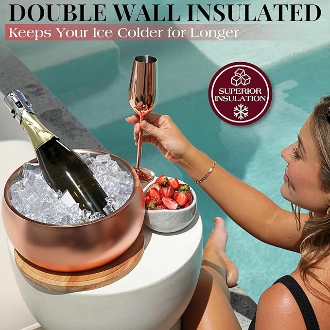 Gusto Nostro 4.1L Insulated Ice Bucket