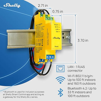 Shelly Pro RGBWW PM | Wi-Fi & LAN Smart Remote Control
