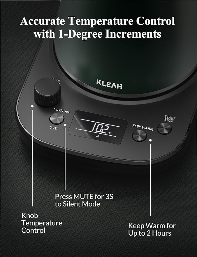 KLEAH Gooseneck Electric Kettle
