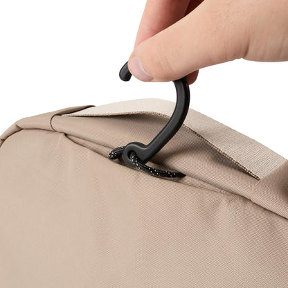 Bellroy Hanging Toiletry Kit (hanging 3 liter toiletry bag for men and women, and designed for travel) - Stone