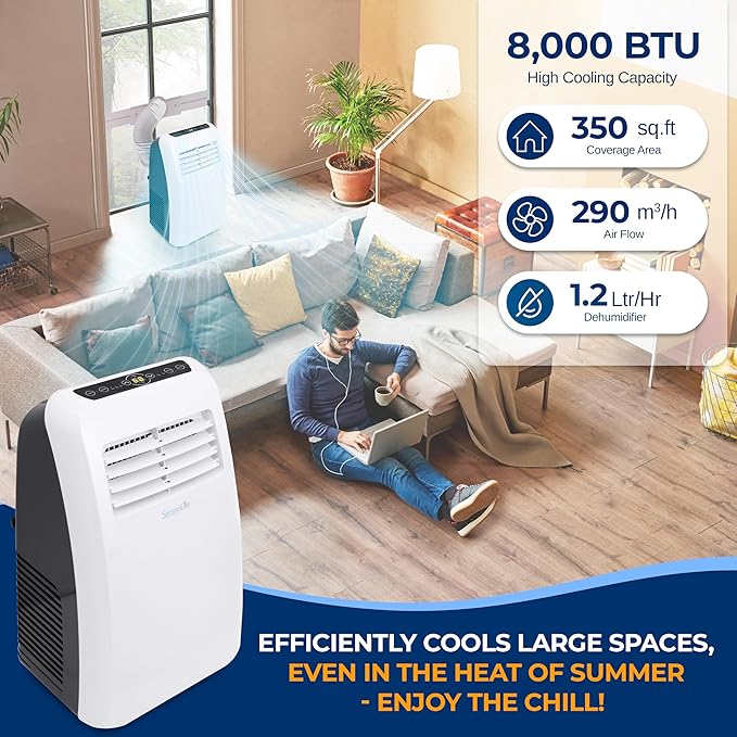 SereneLife 3-in-1 Portable Air Conditioner
