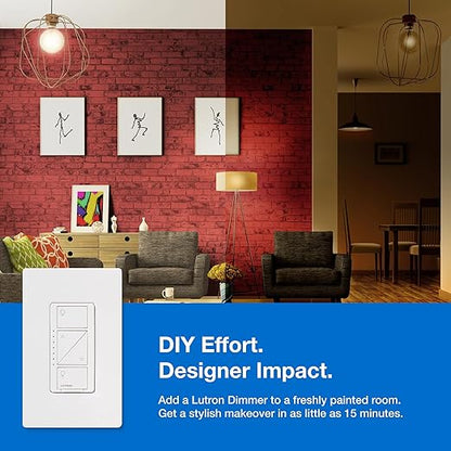 Lutron Caseta Original Smart Dimmer Switch Kit w/ Hub,