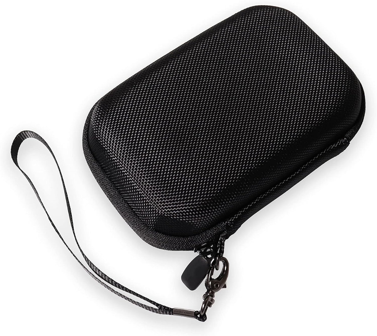 InGo Portable SSD Case - Compatible with SanDisk 1TB Extreme & Samsung X5 - Thunderbolt 3 - Carabiner, Mesh Pocket, Elastic Strap