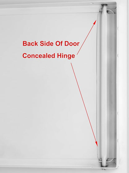 Premier 18x18 Universal Steel Flush Access Panel Door w/Screwdriver Latch