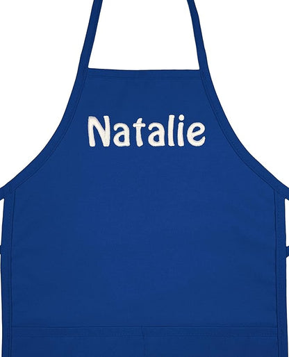 Personalized Kids Apron - Chef Apron for Kids - Add a Name to Personalized Aprons for Girls or Boys