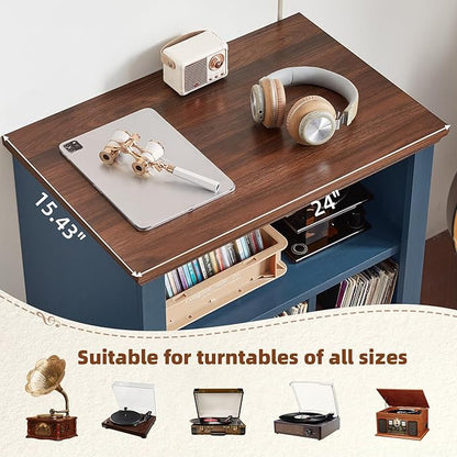 Joaxswe Record Player Stand