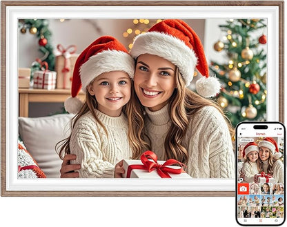 Frameo 10.1" Digital Picture Frame, Smart WiFi Digital Photo Frame