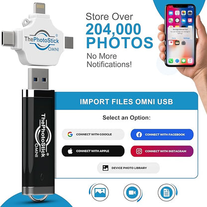 ThePhotoStick® Omni 128GB
