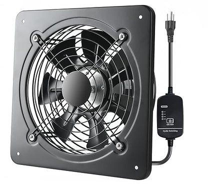 12 Inch Window Exhaust Wall Mounted Ventilation Basement Extractor Industrial