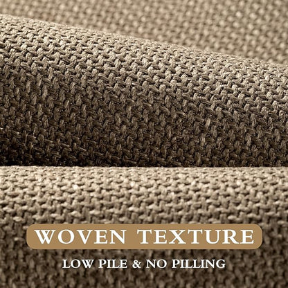 YIHOUSE Bathroom Rug Sets 2 Piece, Bathroom Mat Quick Dry, Thin Bath Rug Set,Absorbent Bath Mat for Bath Room Non Slip Washable for Toilet and Floor 17.5"x24"U+17"x24"