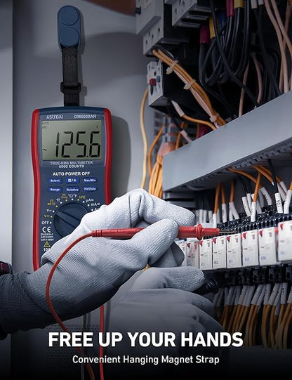 AstroAI Digital Multimeter and Analyzer TRMS 6000 Counts Volt Meter Ohmmeter