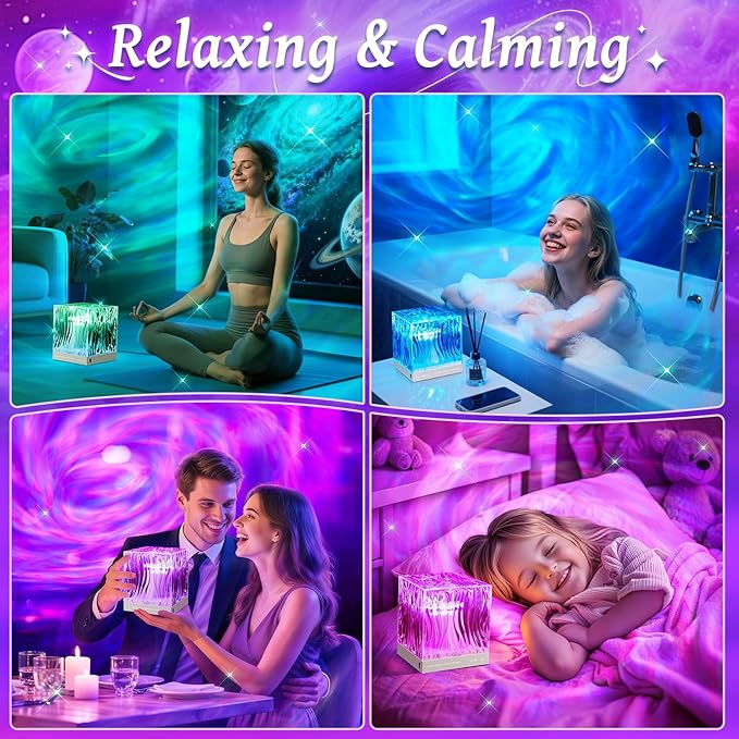 Galaxy Projector for Bedroom, 18-Color Solar System Kids Night Light Projector