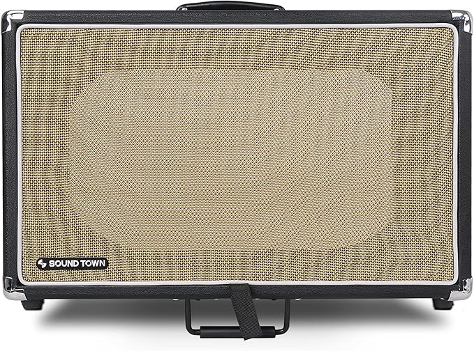 Sound Town Vintage 6U Amp Rack Case, 12.5" Depth