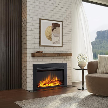 LegendFlame Jaden 36" W x 22" H Electric Fireplace Insert