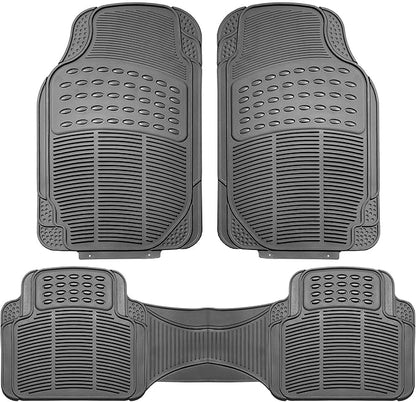 FH GROUP FH-V16404 Vinyl Floor Mats Grey