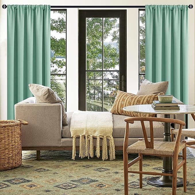 JIUZHEN Blackout Curtains for Bedroom