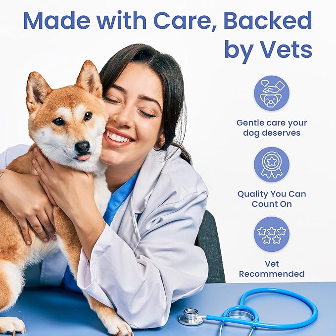AKC Pet Eye Wipes for Dogs & Cats – Tear Stain Remover & Eye Discharge Cleaner – Hypoallergenic Grooming Wipes, 100 Count (Coconut Scent) AKC 3 * 3" PET Eye Wipes Coconut Scent 100 Count