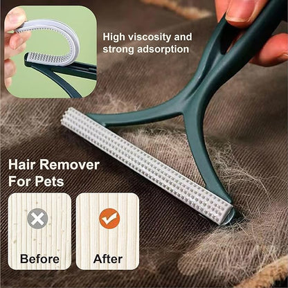 Rorodog 2-PCS Pet Hair Remover Gloves with A Hair/Lint Removal Tool, Reusable Magic Brush Pet Hair Removal Glove for Dogs & Cats, Remove Dog/Cat Hair from Couch, Carpet, Car Seat.