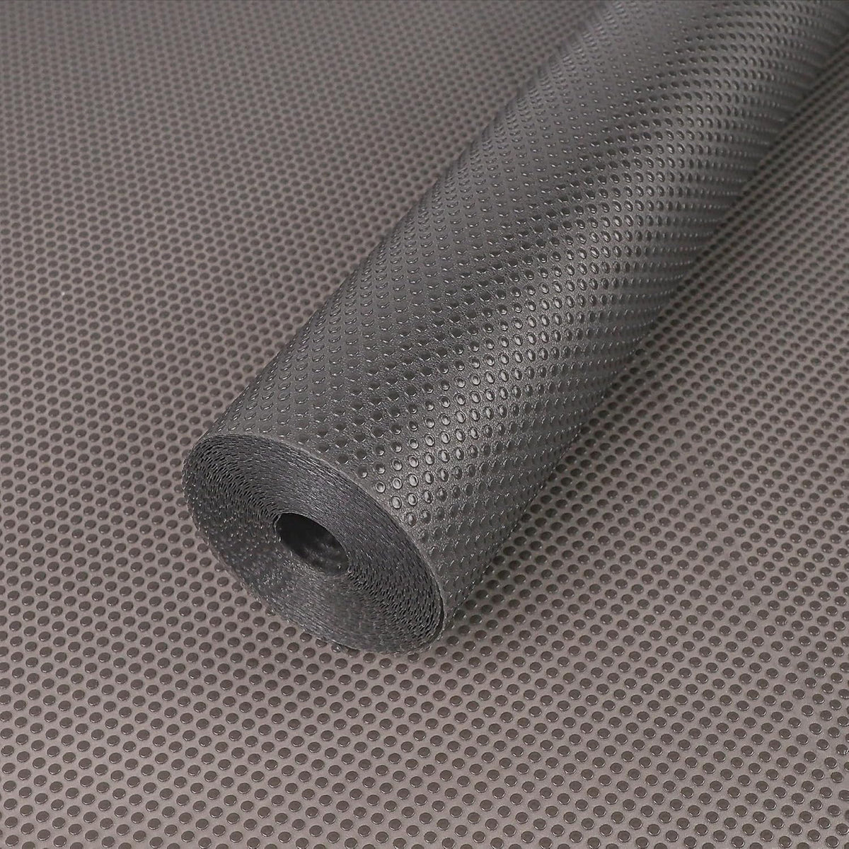 FLPMIX Clear Cabinet Shelf Liner: 11-inch Waterproof Kitchen Drawer Liner - Easy to Cut Non-Adhesive Small Cupboard Mat for Pantry Refrigerator 11" x 240" Translucent Grey
