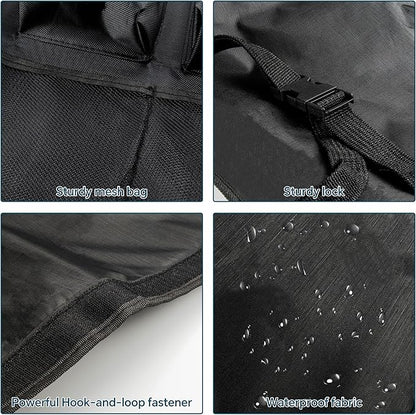 Car Trunk Organizer for SUV Backseat Hanging Storage with 8 Pockets, Heavy-Duty 1680D Oxford Fabric, Foldable Car Organizer for MPV Minivan Sedan, Car Accessories Interior