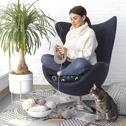 Hemorrhoid Pillows for Sitting Donut Gel Ergonomic Sun Moon Seat Cushion for Long Sitting Tailbone Pain After Surgery Relief Office Chair Pillow for Butt Cute Coccyx Car Drivers Postpartum Pregnancy